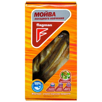 Мойва Flagman холодного копчения 250г - купить, цены на ULTRAMARKET - фото 2