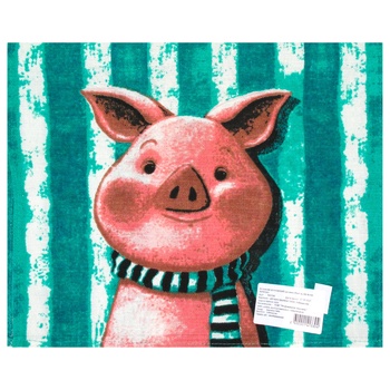 Homeline Pig Kitchen Towel 35x61cm - buy, prices for MegaMarket - photo 1