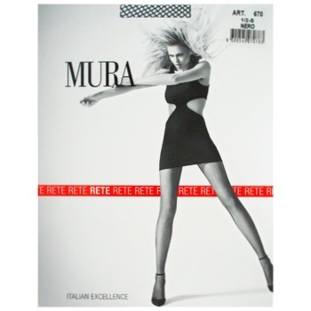 Mura Rete Tights 1/2 nero - buy, prices for MegaMarket - photo 1