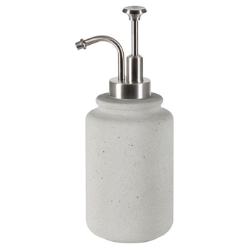 Spirella Cement Ceramic Soap Dispenser gray - buy, prices for MegaMarket - photo 1