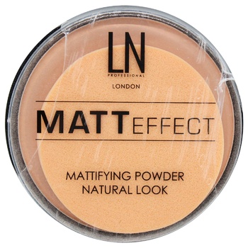 Пудра для лица LN Professional Matt Effect 12г - купить, цены на ULTRAMARKET - фото 1