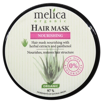 Melica Organic Hair Mask Nourishing 350ml - buy, prices for MegaMarket - photo 2