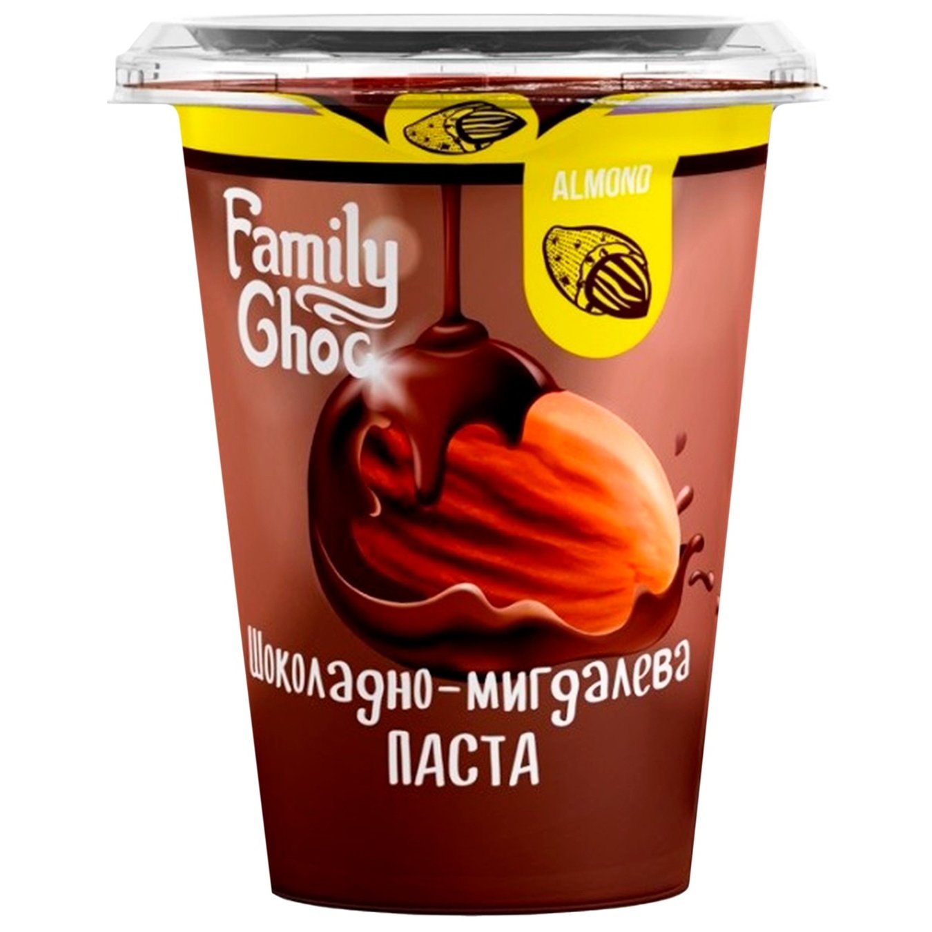 

Паста Family Choc шоколадно-миндальная 400г