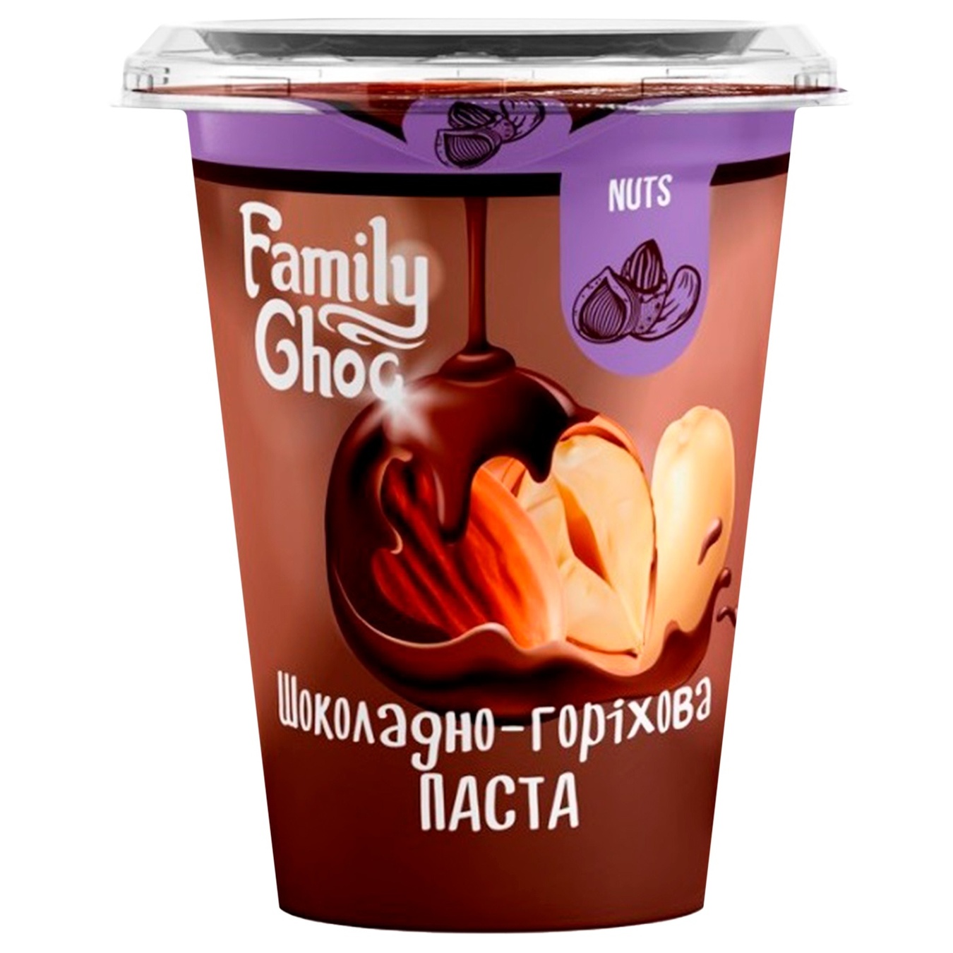 

Паста Family Choc шоколадно-ореховая 400г