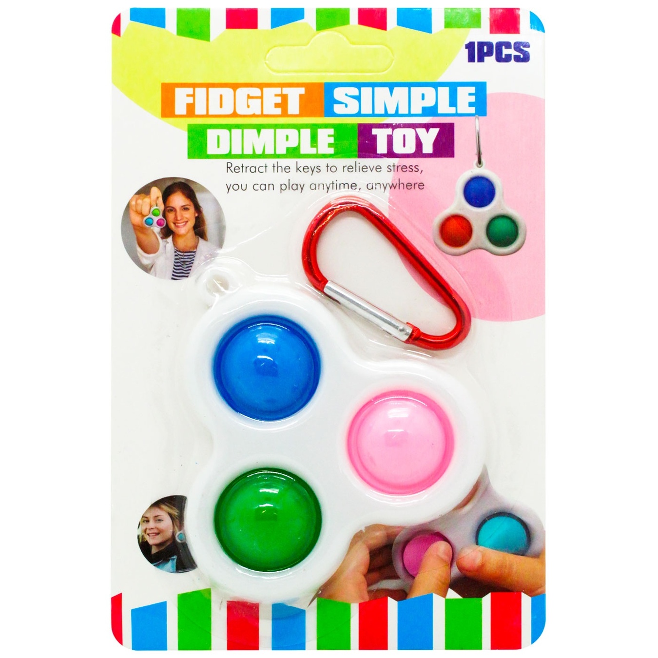 

Игрушка-антистресс Simple Dimple в ассортименте