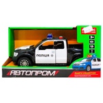 Avtoprom Toy Car Police Pickup with Light and Sound in assortment