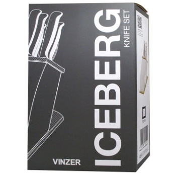 Набір ножів Vinzer Iceberg 7шт