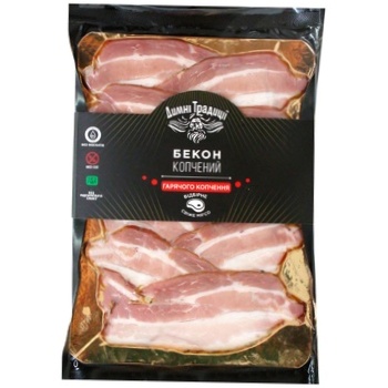 Bacon Dymni tradytsiyi 140g Ukraine - buy, prices for ULTRAMARKET - photo 1