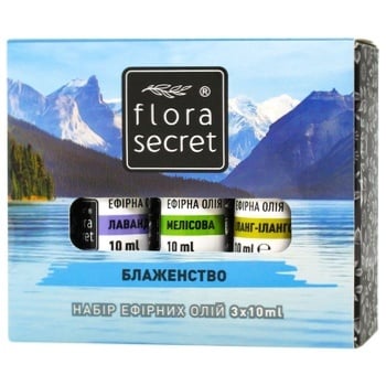 Набір Flora Secret Блаженство для сауни 3х10мл - купити, ціни на ULTRAMARKET - фото 2