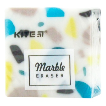 Ластик Kite Marble цветной в ассортименте - купить, цены на ULTRAMARKET - фото 3