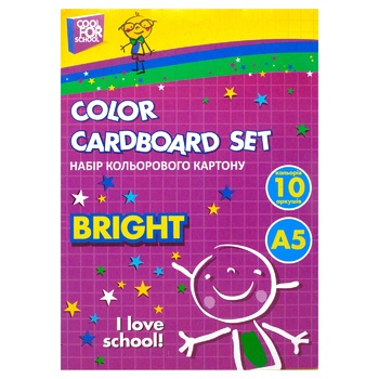 Cool For School Colorful Cardboard 10 sheets assortment - buy, prices for Za Raz - photo 3