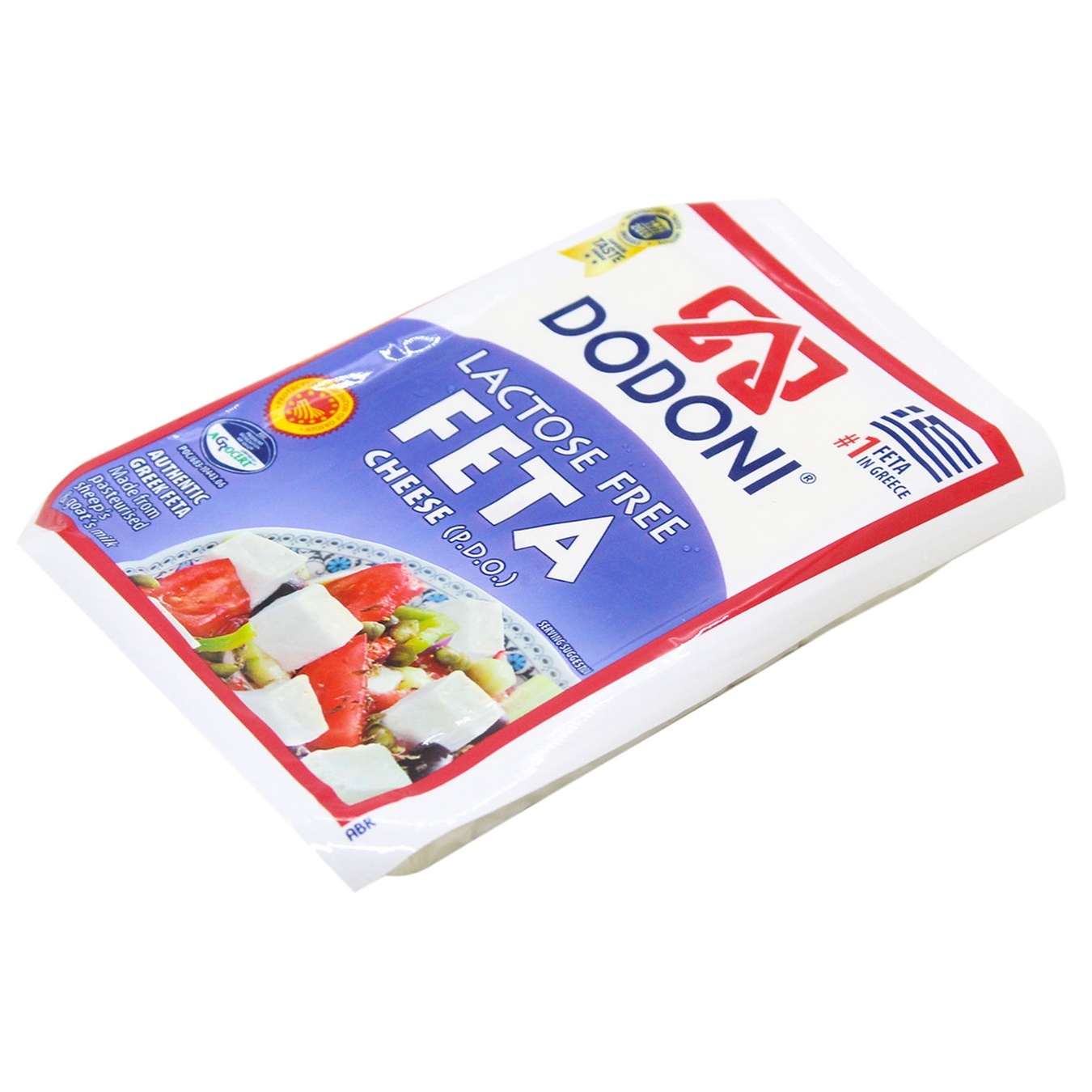

Сыр Dodoni фета безлактозный 43% 180г
