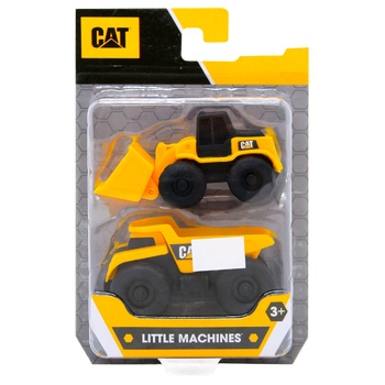 CAT Toy Dump Truck and Wheel Loader 2pcs - buy, prices for MegaMarket - photo 1