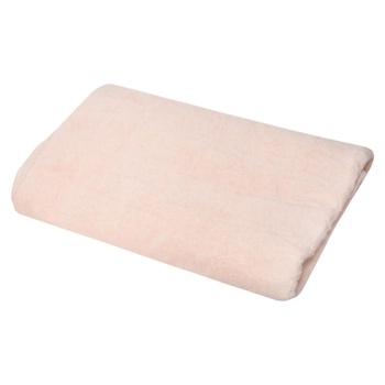 Saffran Terry Sheet 200x220cm peach - buy, prices for MegaMarket - photo 2