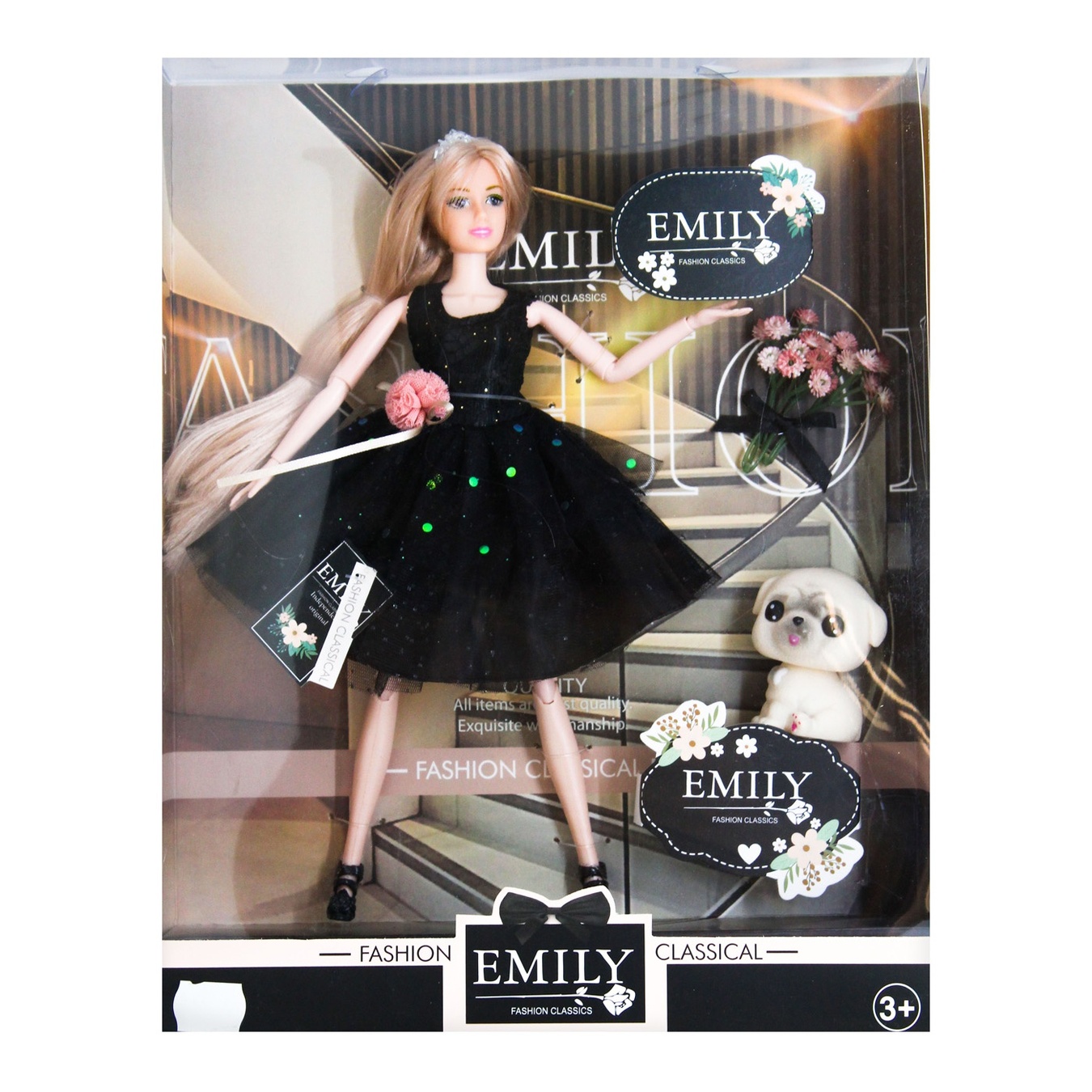 

Іграшка лялька Emily QJ101B