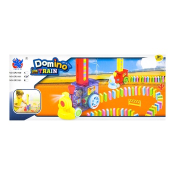 Zhen Di Dominoes Set Toy with Locomotive - buy, prices for MegaMarket - photo 2