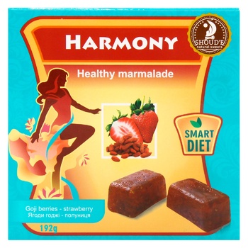 Мармелад Shoud'e Harmony Ягоди годжі-полуниця 192г - купити, ціни на ULTRAMARKET - фото 2