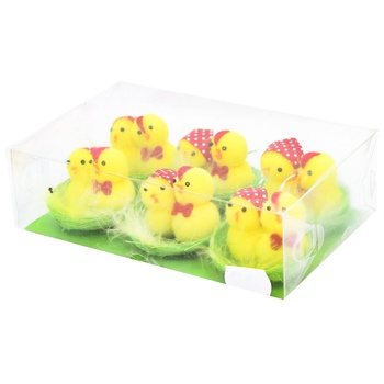 Decoration Set Chicken in Nest 6pcs - buy, prices for - photo 1