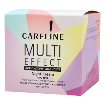 Careline Multi Effect Night Face Cream 50ml - buy, prices for MegaMarket - photo 1