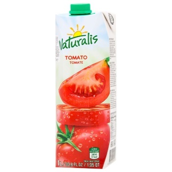 Naturalis Tomato Juice 1l - buy, prices for Auchan - photo 1