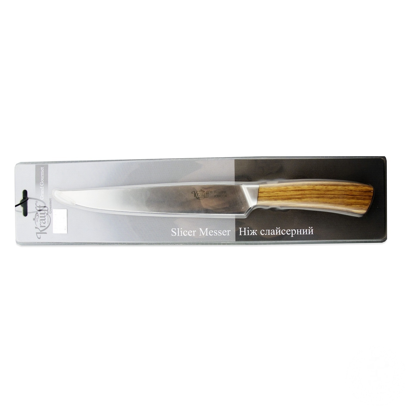 

Нож Krauff Grand Gourmet слайсерный