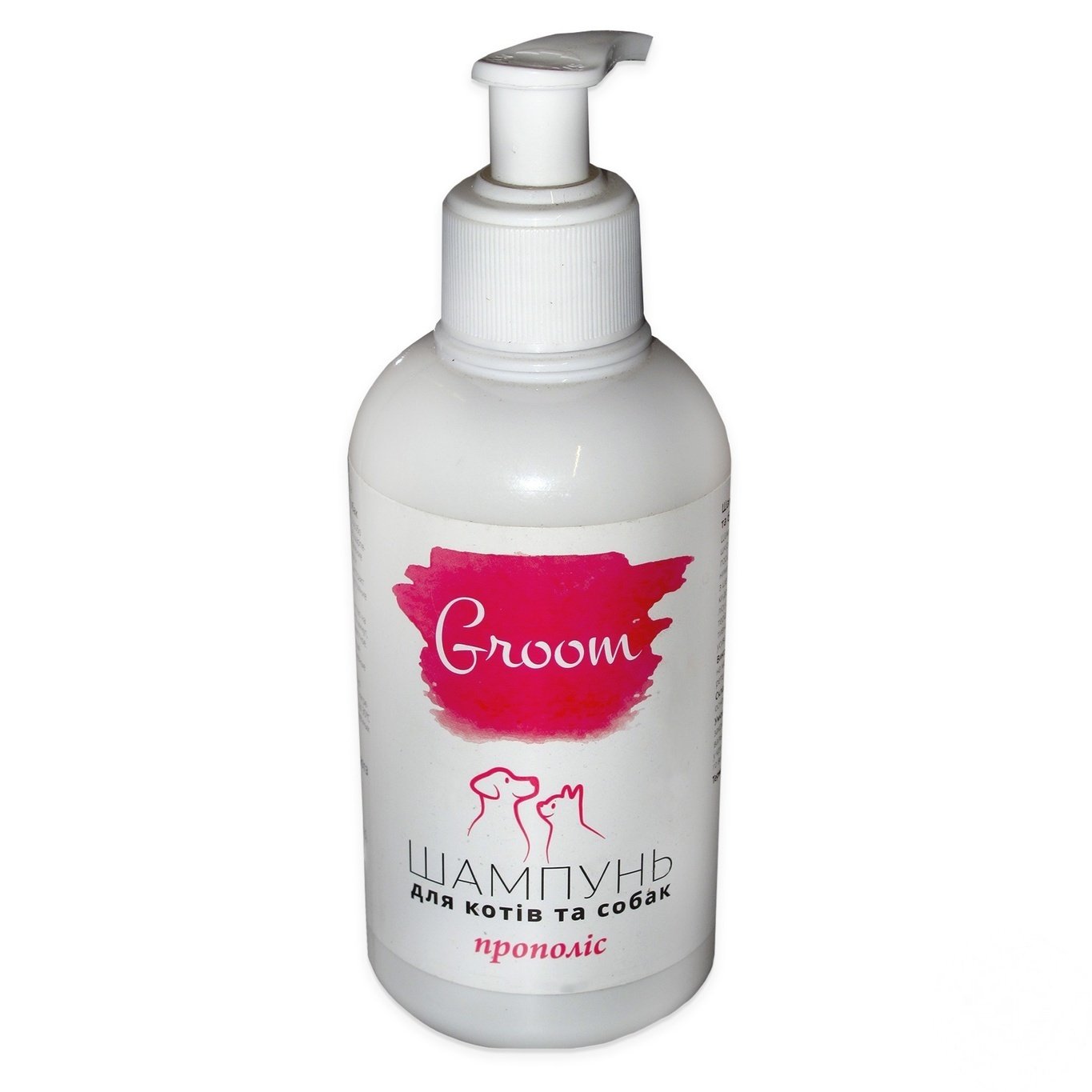 

Шампунь Природа Groom для кошек и собак с прополисом 270мл