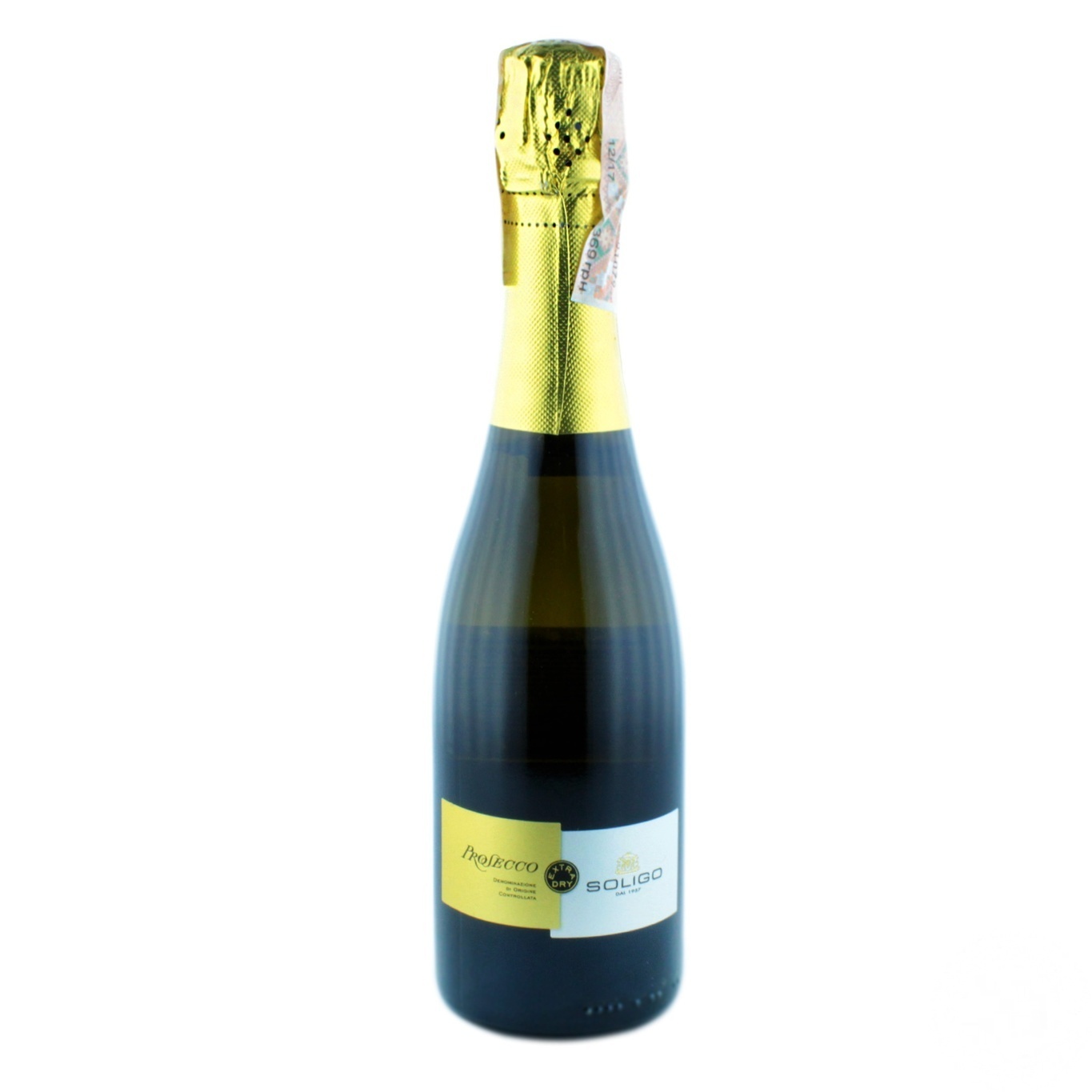 

Вино игристое Soligo Prosecco Treviso Extra Dry белое сухое 11% 0,375л