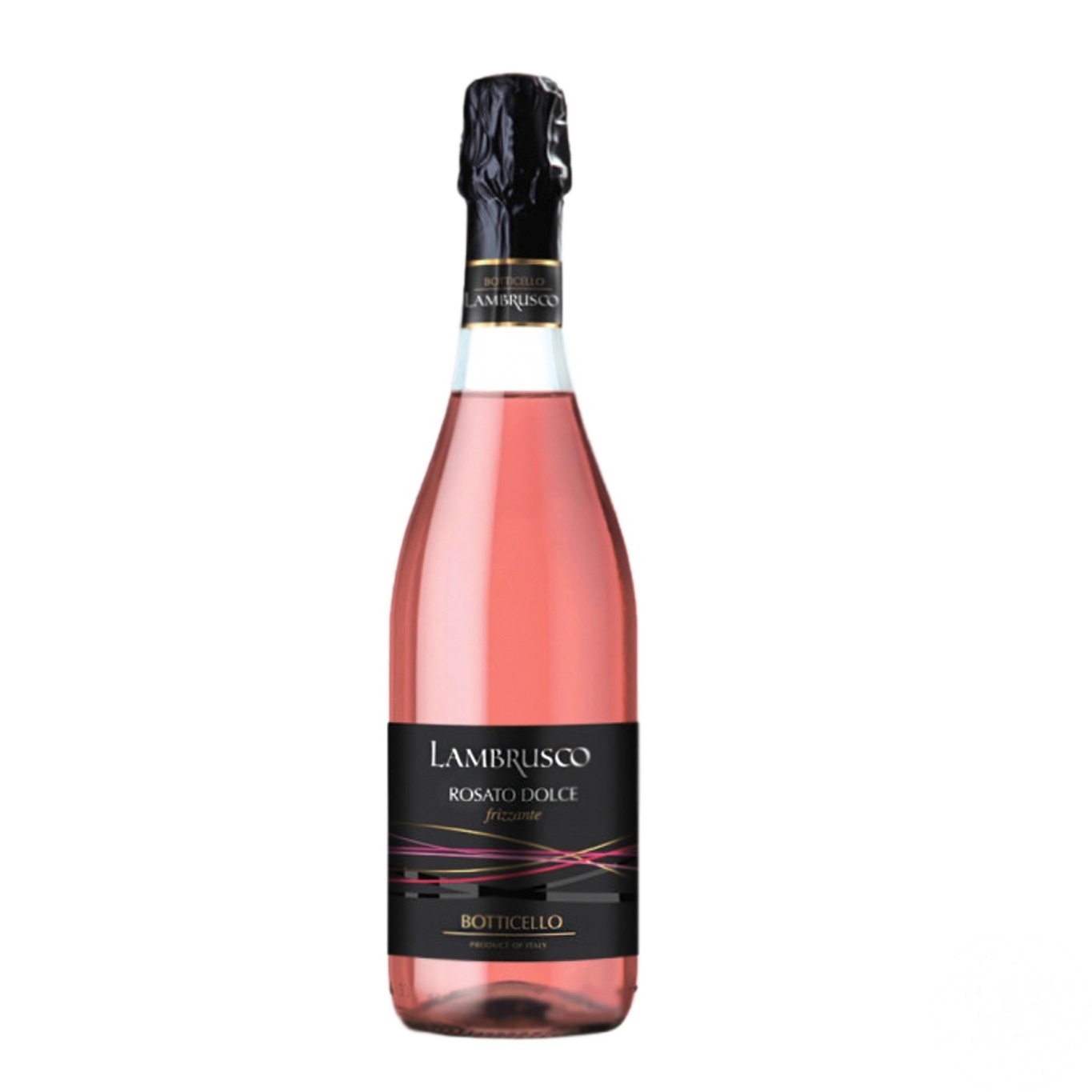 

Вино игристое Botticello Lambrusco dell'Emilia Rosato розовое сладкое 8% 0,75л