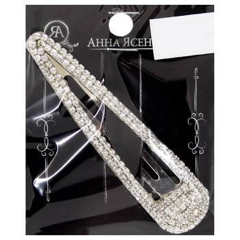 Anna Yasenytska Hairpin Crystals in assortment - buy, prices for MegaMarket - photo 1