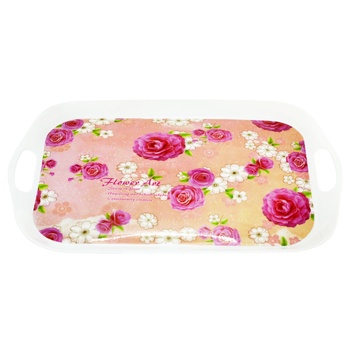 Таця пластмасова прямокутна в асортименті - купити, ціни на ULTRAMARKET - фото 1