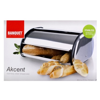 Banquet Akcent 48828005 Bread Box 43.5cm