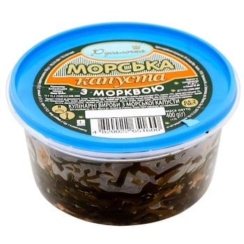 Rusalochka Seaweed with Carrots Salad 400g - buy, prices for MegaMarket - photo 1