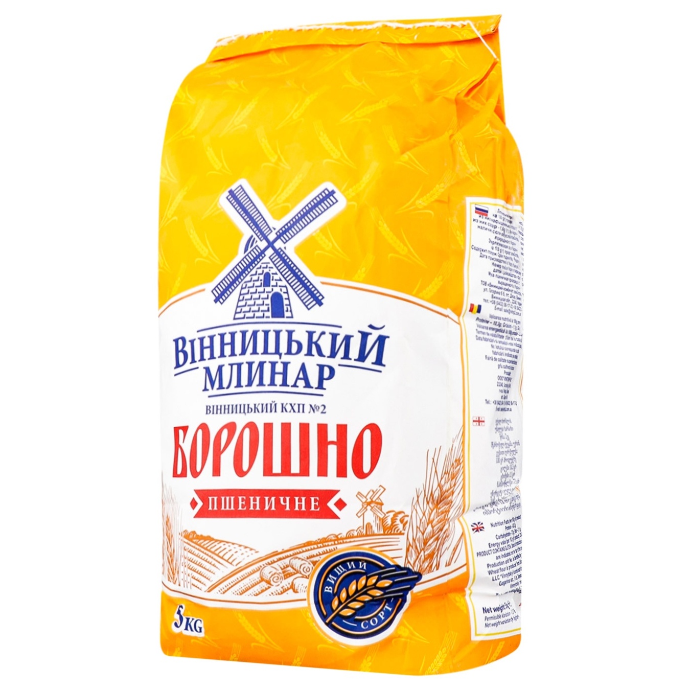 

Мука Вінницький млинар 5кг