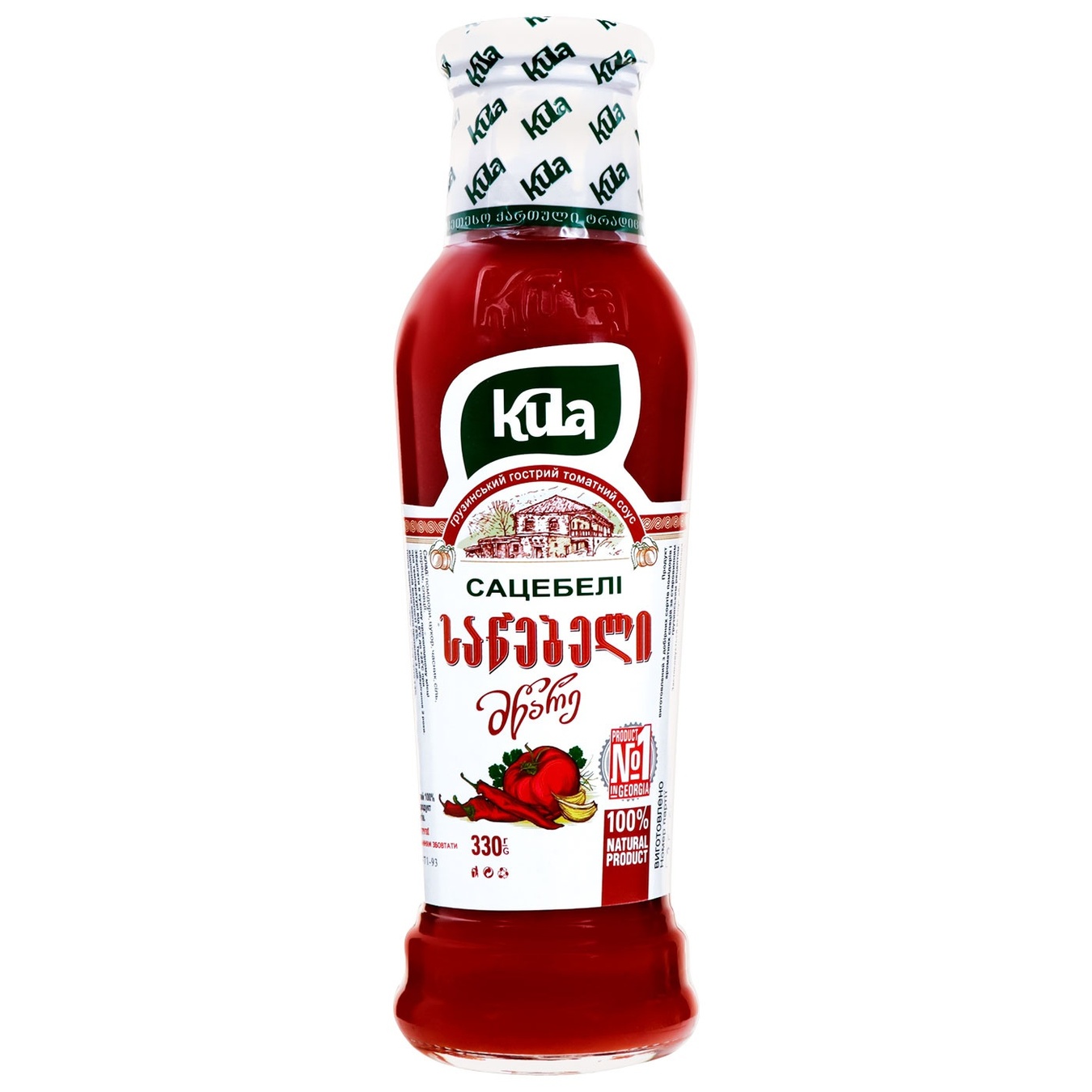 

Соус Kula Сацебели острый 330г