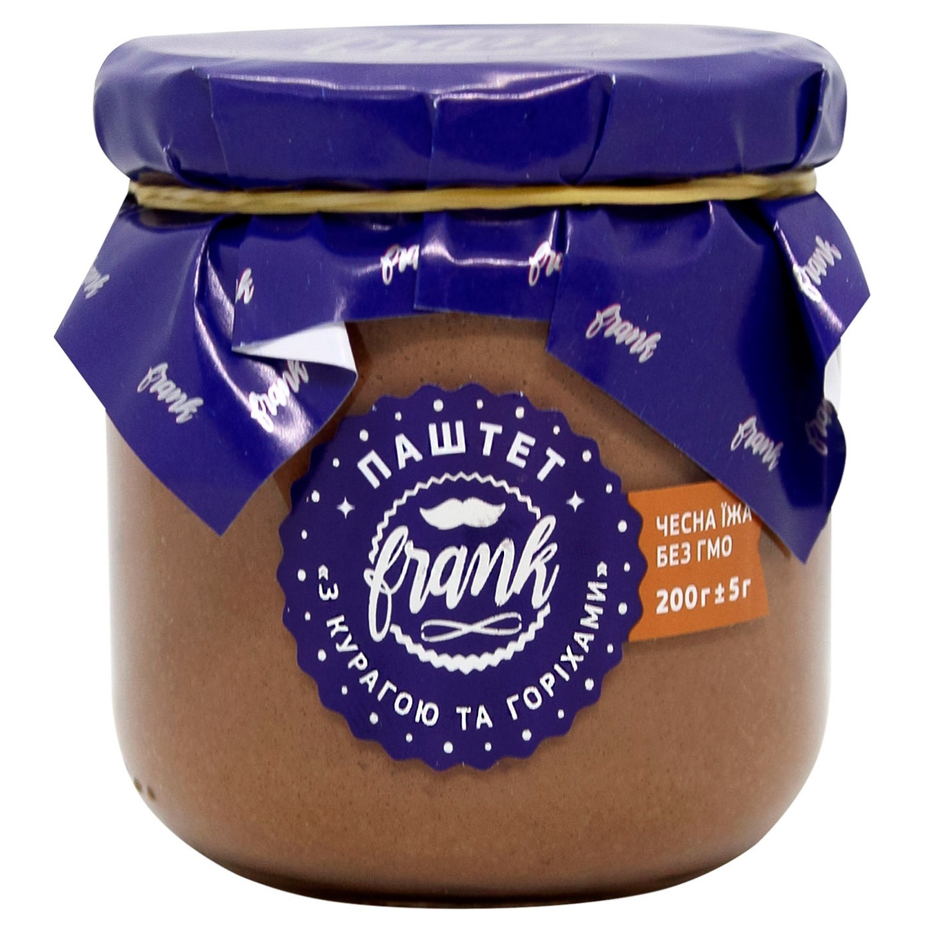 

Паштет Frank с курагой и орехами 200г