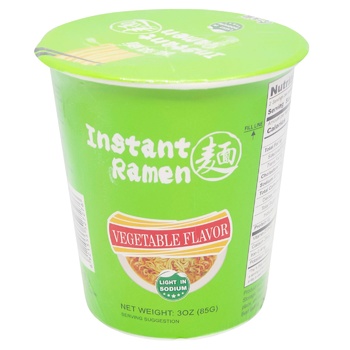 Cup Noodles Vegetables Ramen Soup 85g - buy, prices for Auchan - photo 1