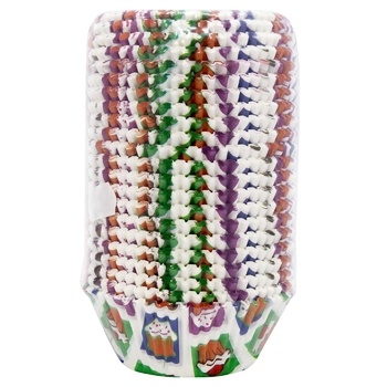 Форма паперова для мафінів 75x40см 100шт в асортименті - купити, ціни на За Раз - фото 3