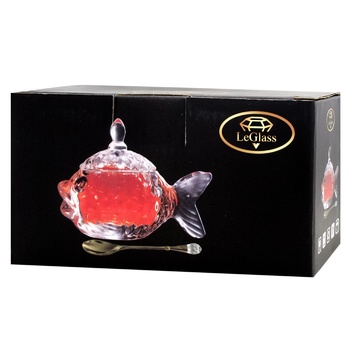 Lefard Fish Bowl for Caviar with Spoon 16x10cm - buy, prices for - photo 2