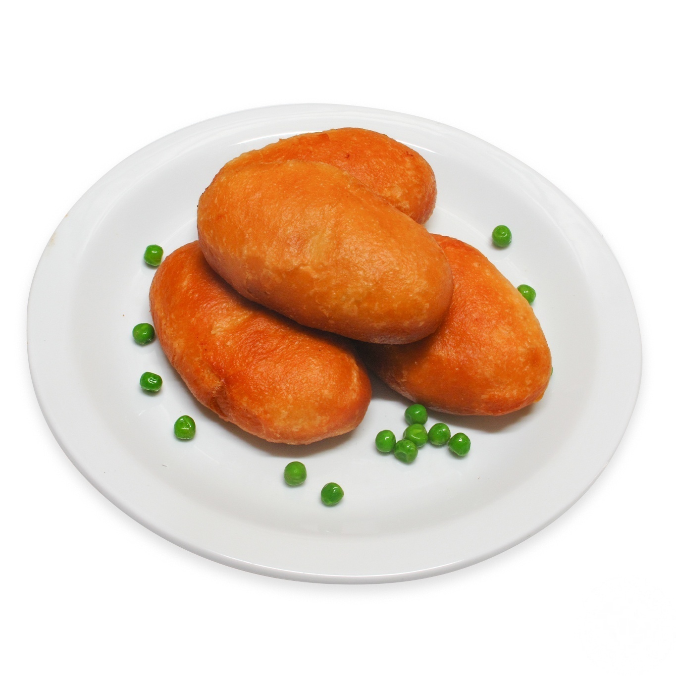 

Пирожки жареные с горохом