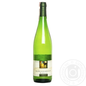 Moselland Zeller Schwarzer Katz white semi-sweet wine 8.5% 0.75l - buy, prices for NOVUS - photo 1