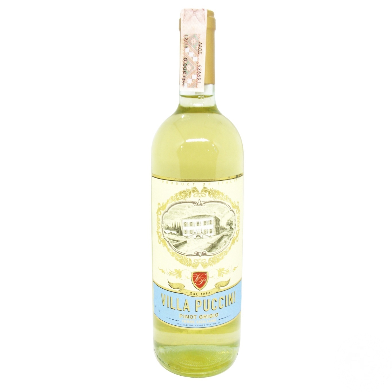 

Вино Villa Puccini Terre Siciliane Pinot Grigio IGT белое сухое 12% 0,75л