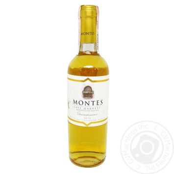 Вино Montes Late Harvest 12.5%  0,375л - купити, ціни на ULTRAMARKET - фото 1