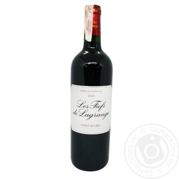 Les Fies de Lagrange Wine red dry  13.5% 0.75l - buy, prices for - photo 1