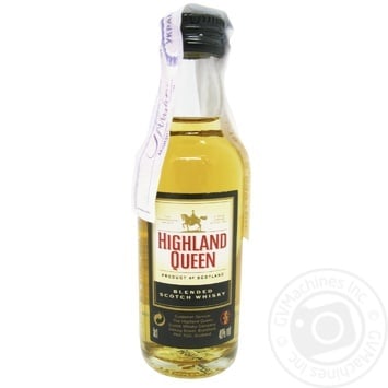 Виски Highland Queen 40% 0,05л - купить, цены на ULTRAMARKET - фото 1