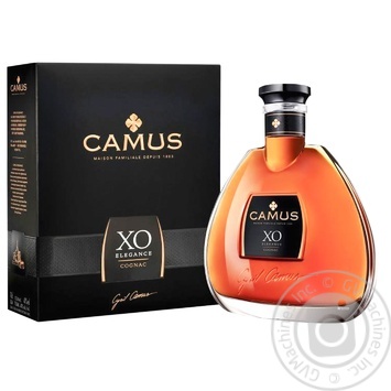 Camus Elegance X.O. cognac 30yrs 40% 0.7l - buy, prices for MegaMarket - photo 1