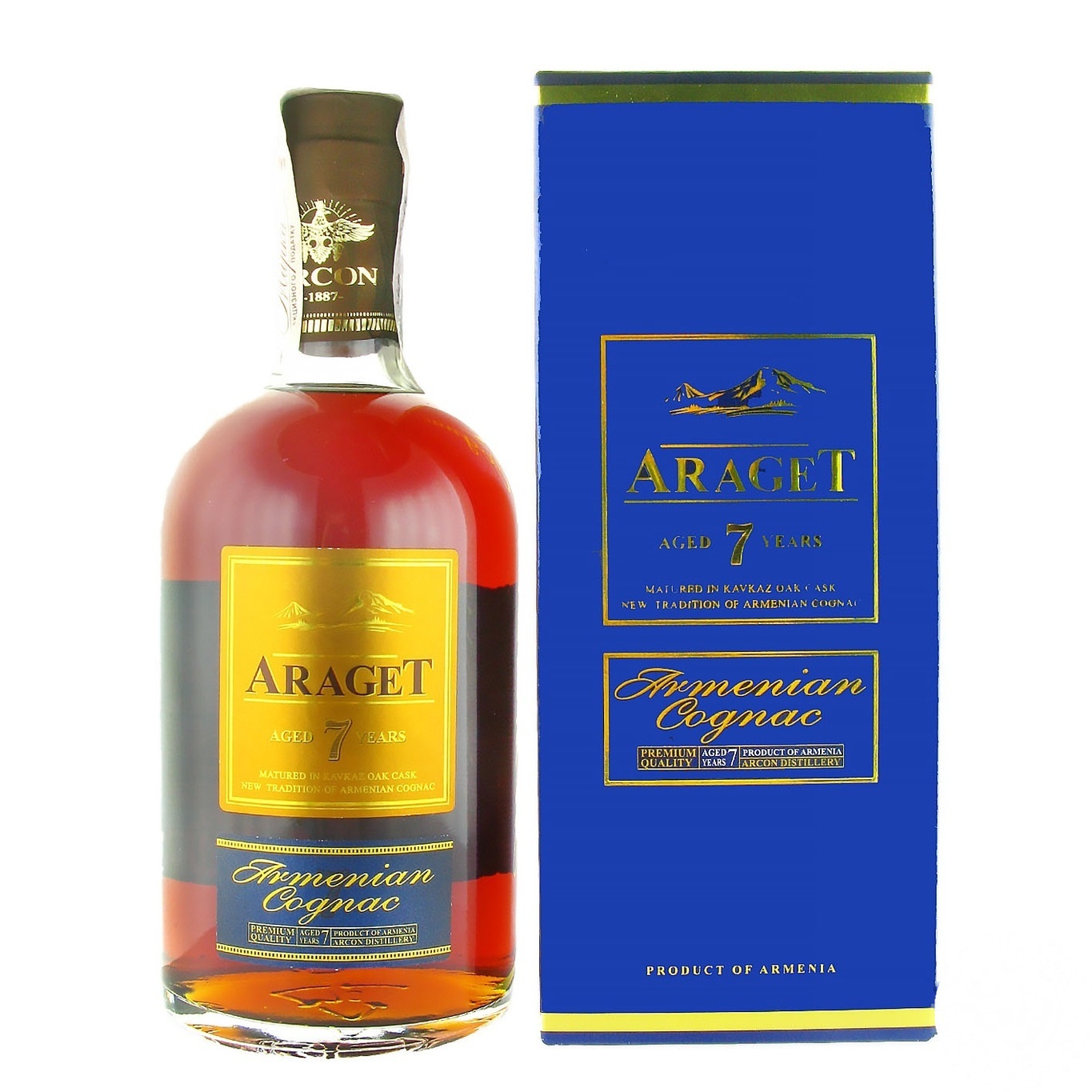 

Коньяк Araget 7* 40% 0,5л