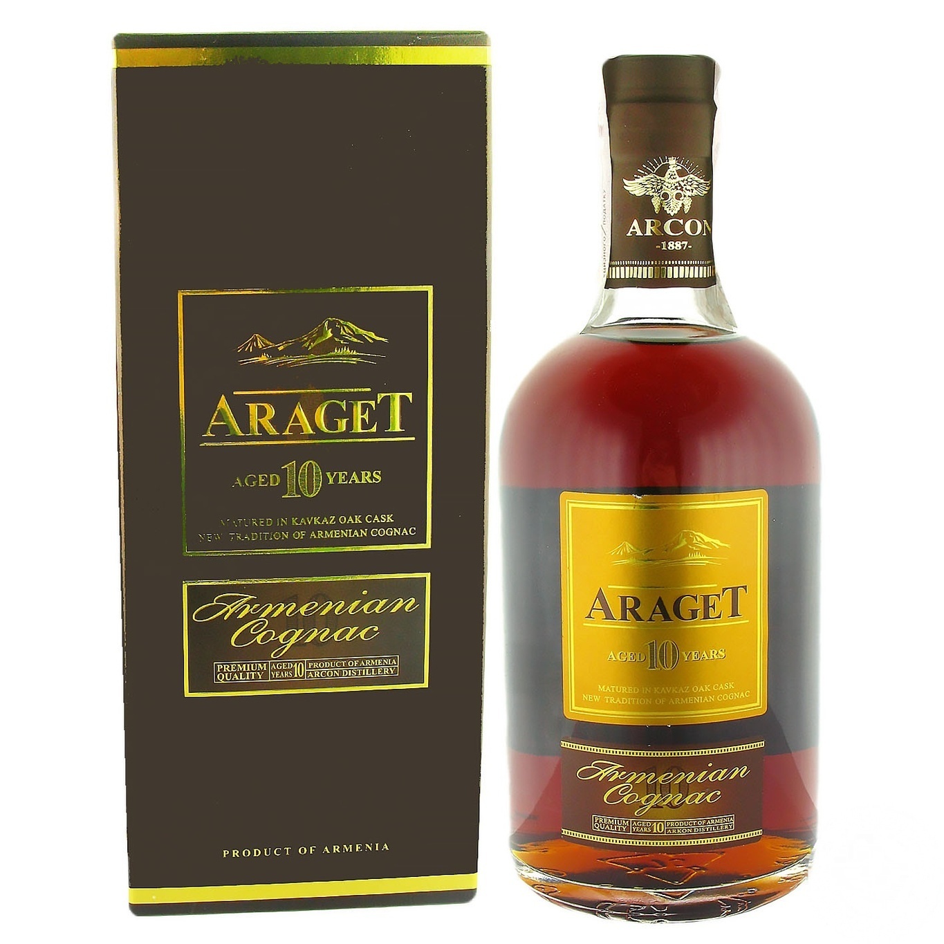 

Коньяк Araget 10* 40% 0,5л