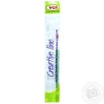 VGR Synthetics Flat Artist Brush №4