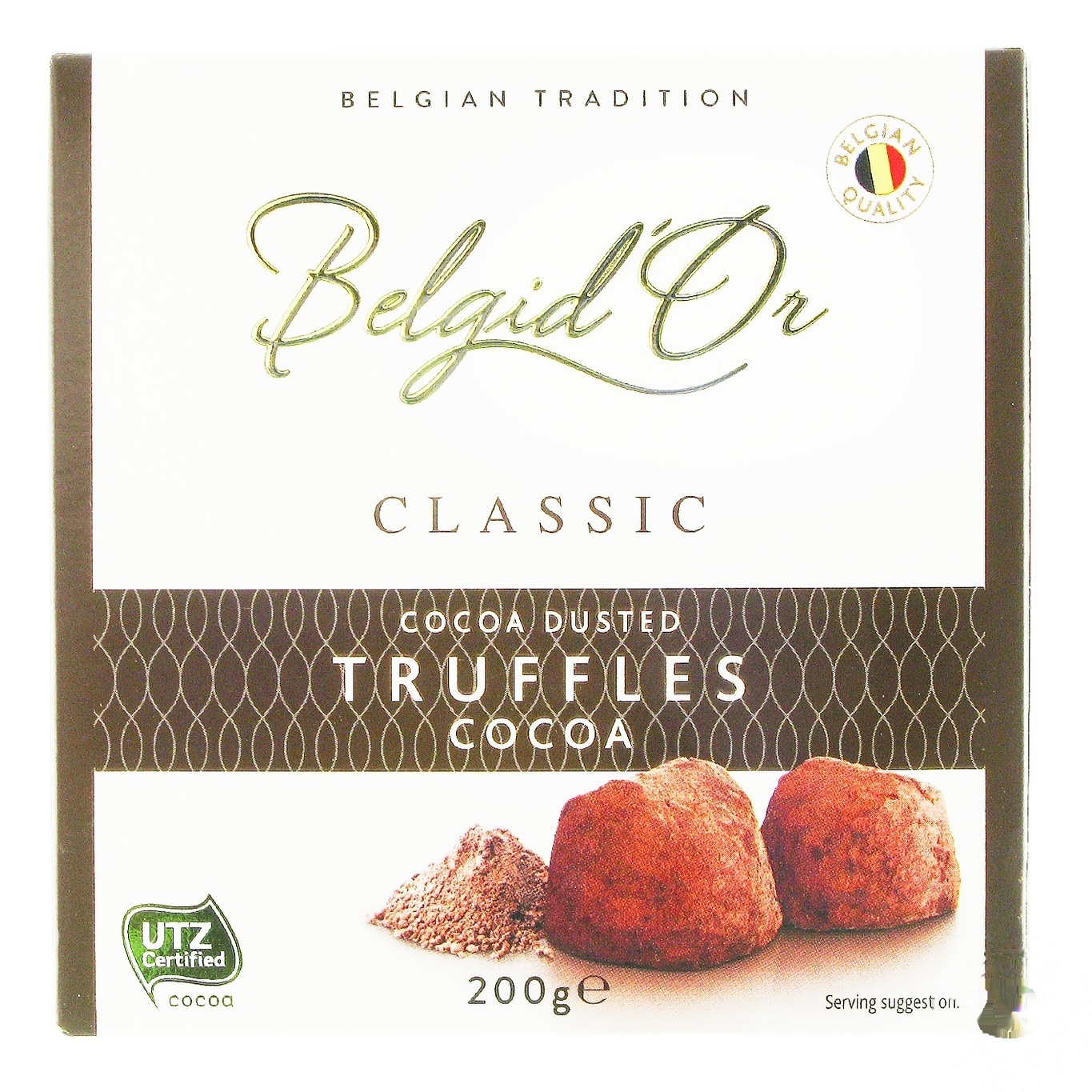 

Конфеты Belgid'Or Трюфели Фантазия Какао 200г