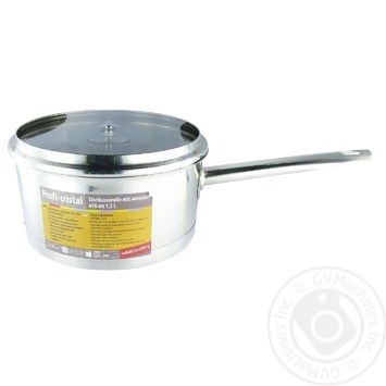 Kohen Profi-Crystal Pan With Lid And Long Handle 1.6l - buy, prices for MegaMarket - photo 1